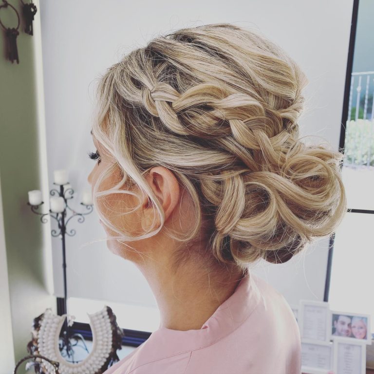 Di's Hair Design creating a stunning look for your wedding day