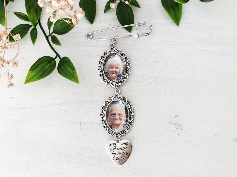 Wedding Bouquet Photo Charms